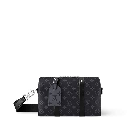 lv m45936|City Keepall Monogram Eclipse .